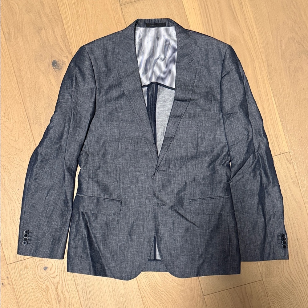 Hugo Boss Slate men’s Gray blue Blazer 40L